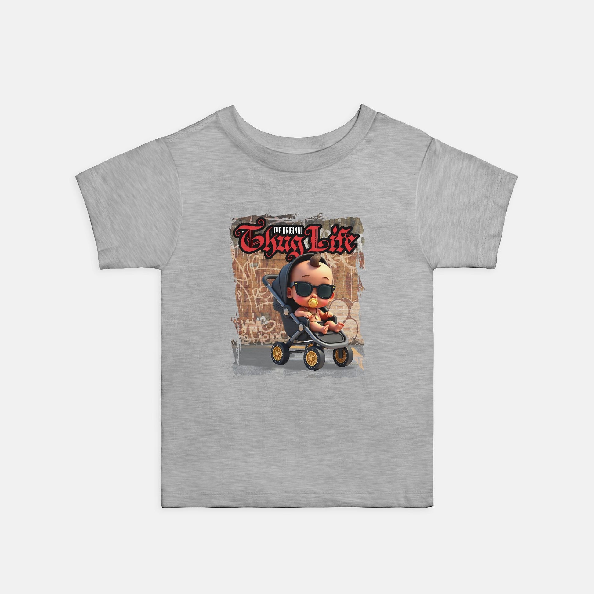 The Original Thug Life Toddler T-Shirt – Cool Baby Stroller Graphic