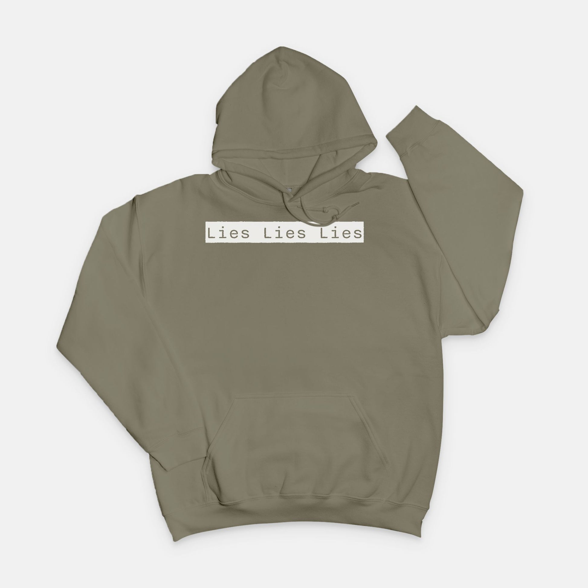 Lies, Lies, Lies | Bold Statement Graphic Hoodie