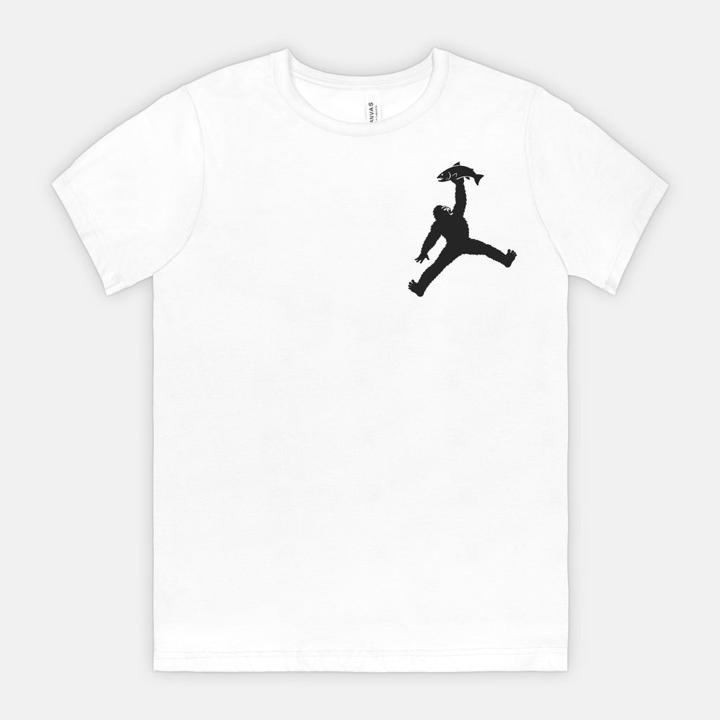 Bigfoot Caught Dinner Pocket Graphic Tee