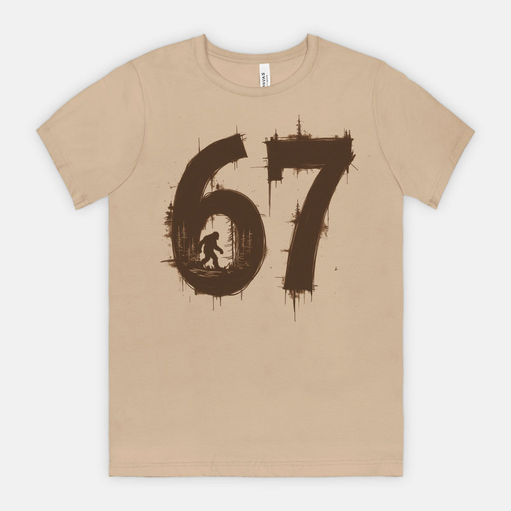 67 Bigfoot Sepia Graphic Tee