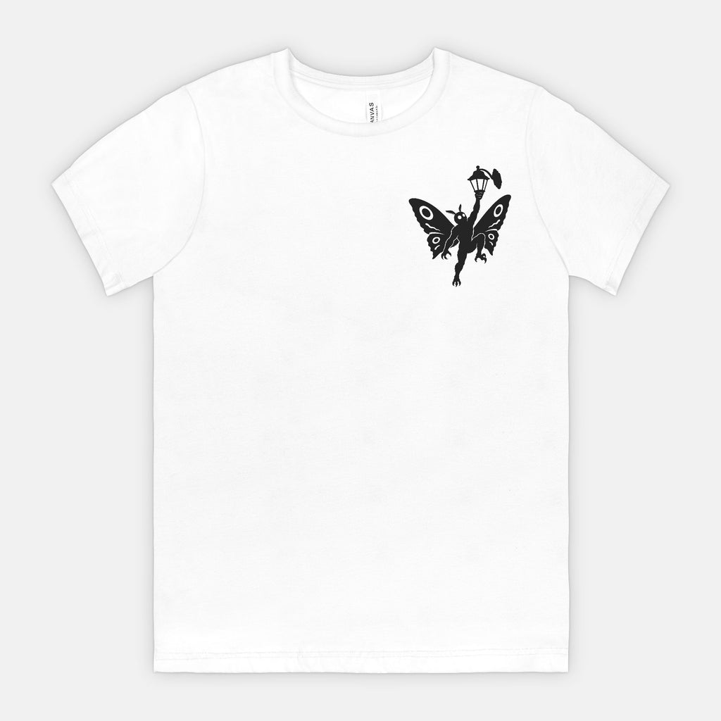 Mothman After Dark Minimalist Cryptid T-Shirt