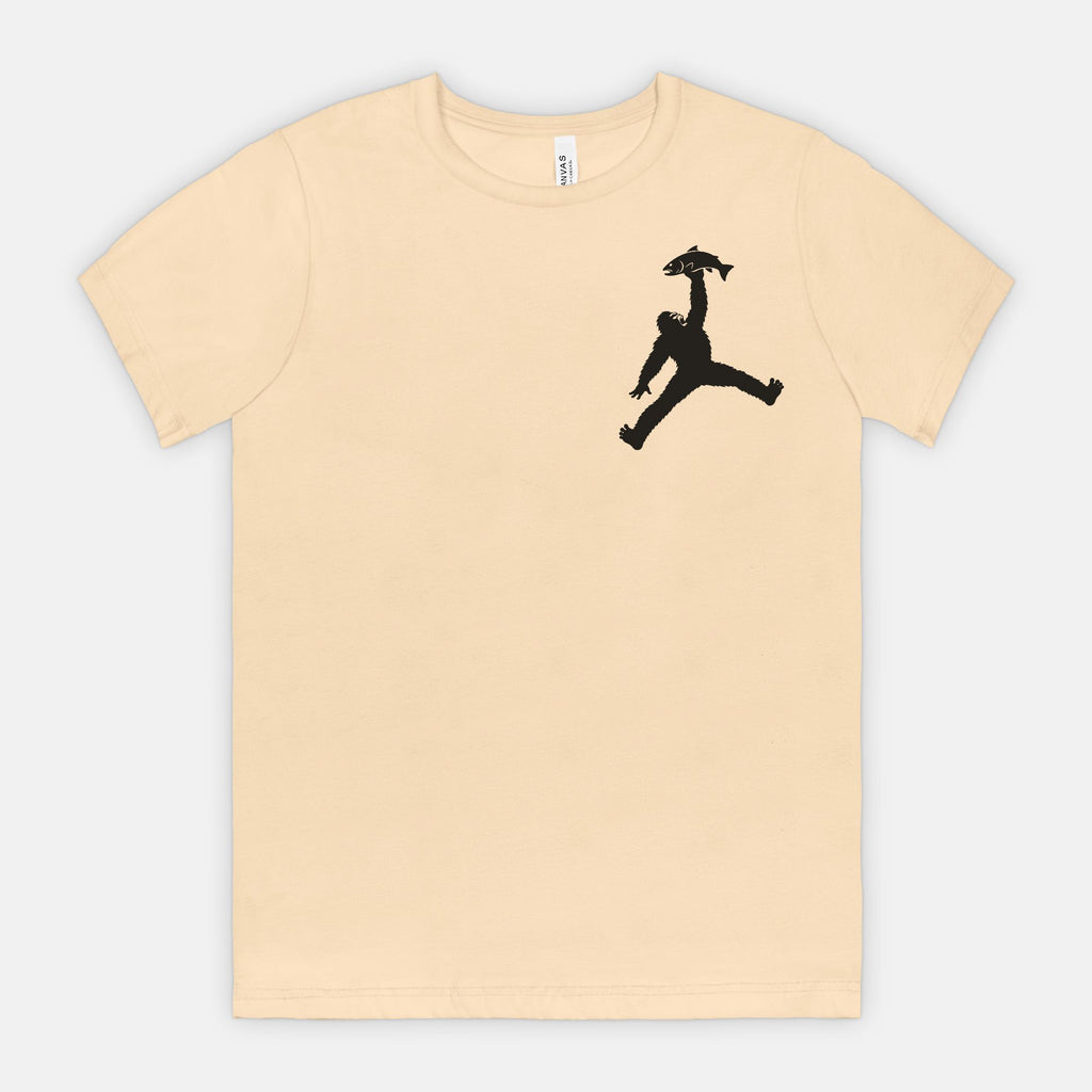 Bigfoot Caught Dinner Pocket Graphic Tee