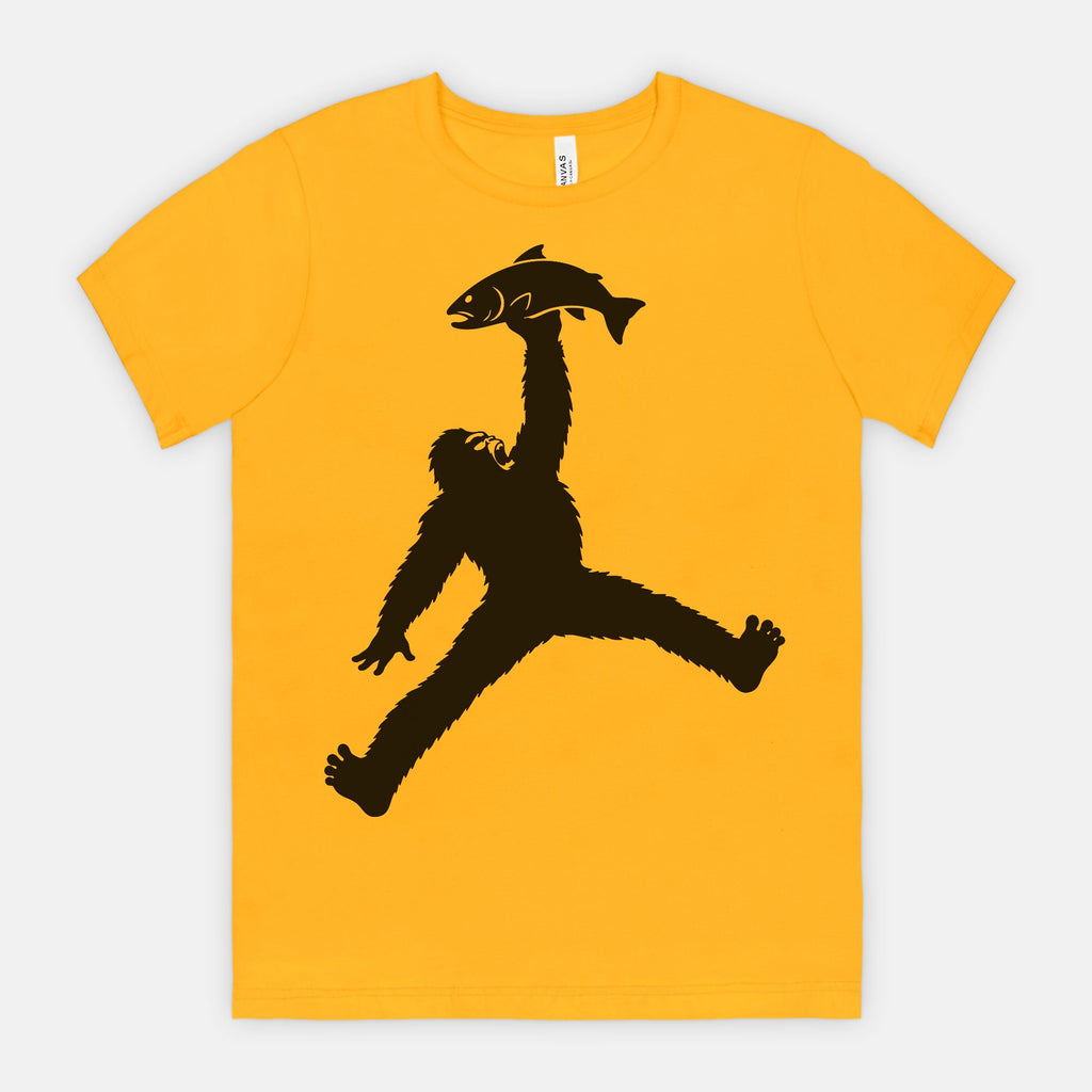 Bigfoot Caught Dinner Graphic Tee