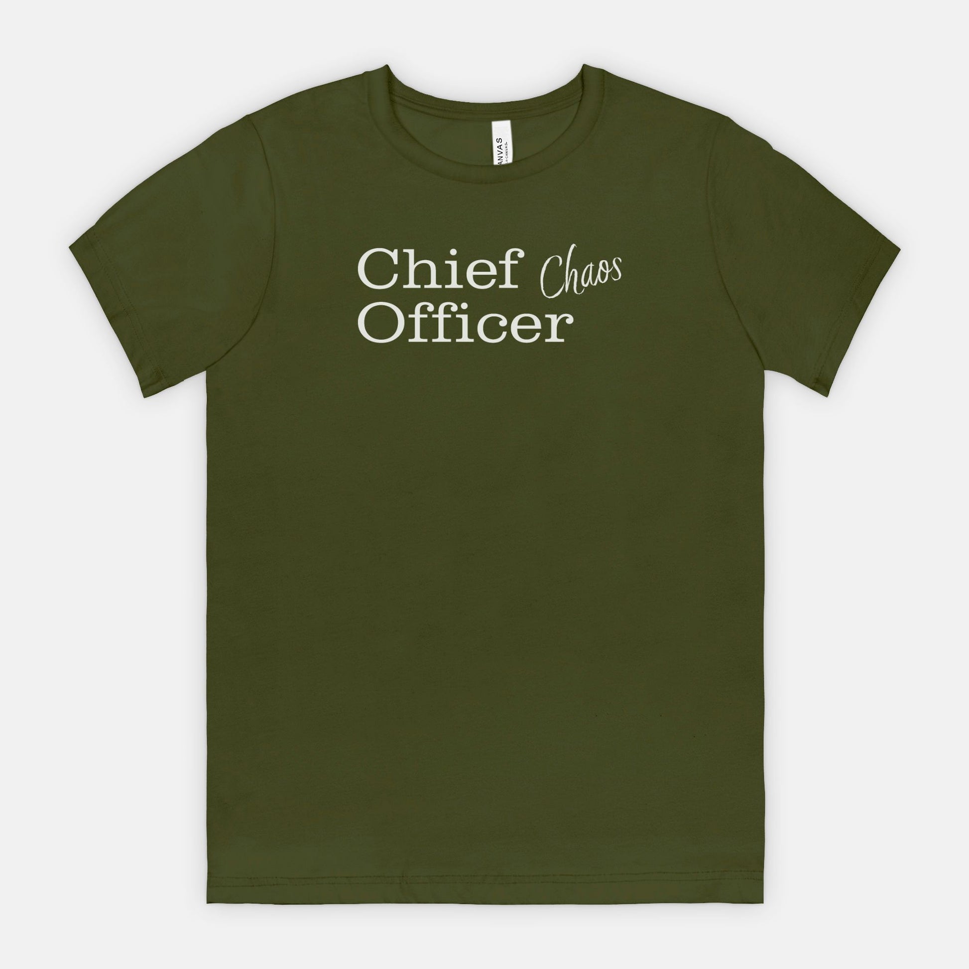 Chief Chaos Officer Tee - White Text