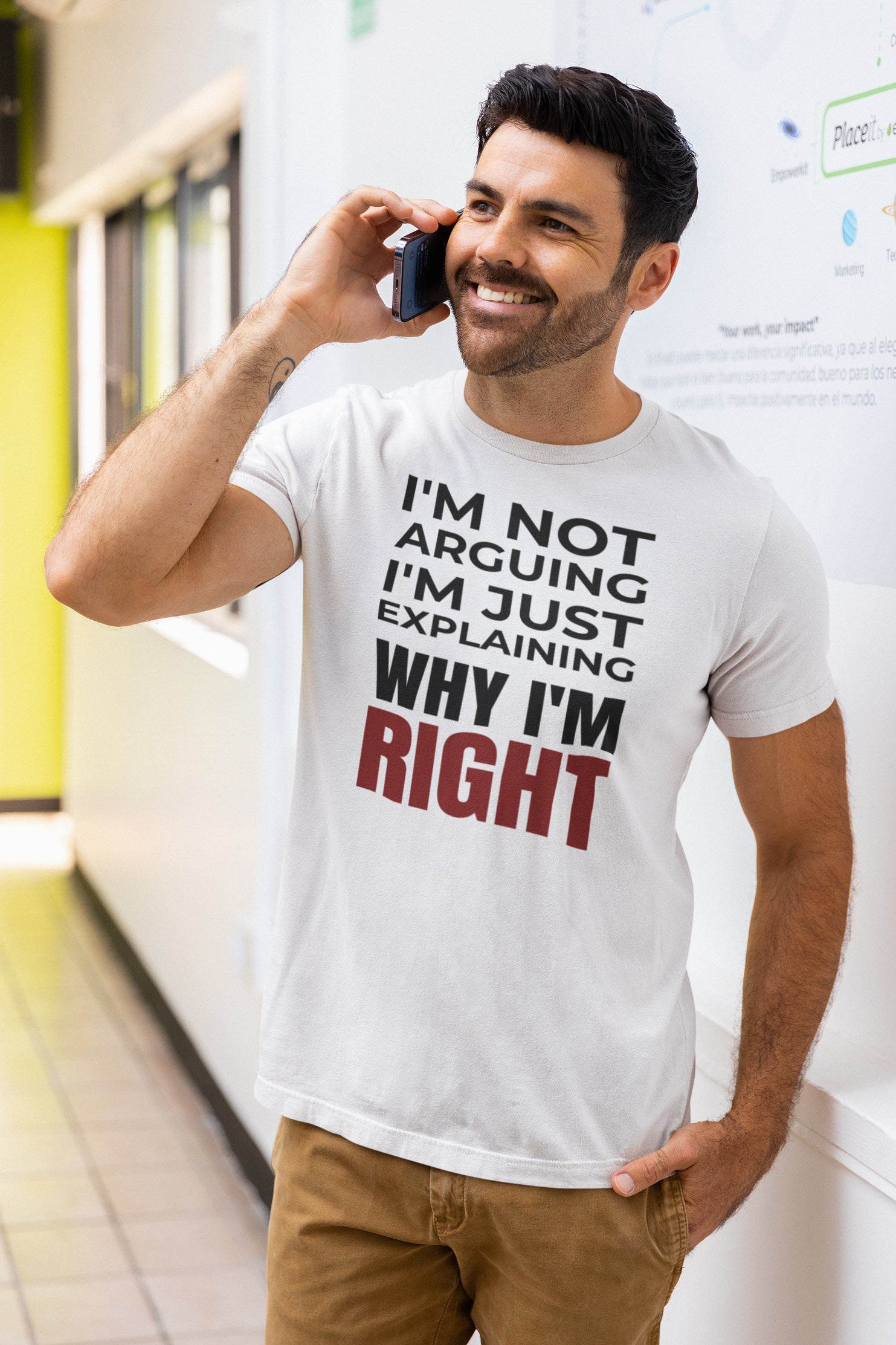 I’m Not Arguing I’m Just Explaining Why I’m Right T-Shirt