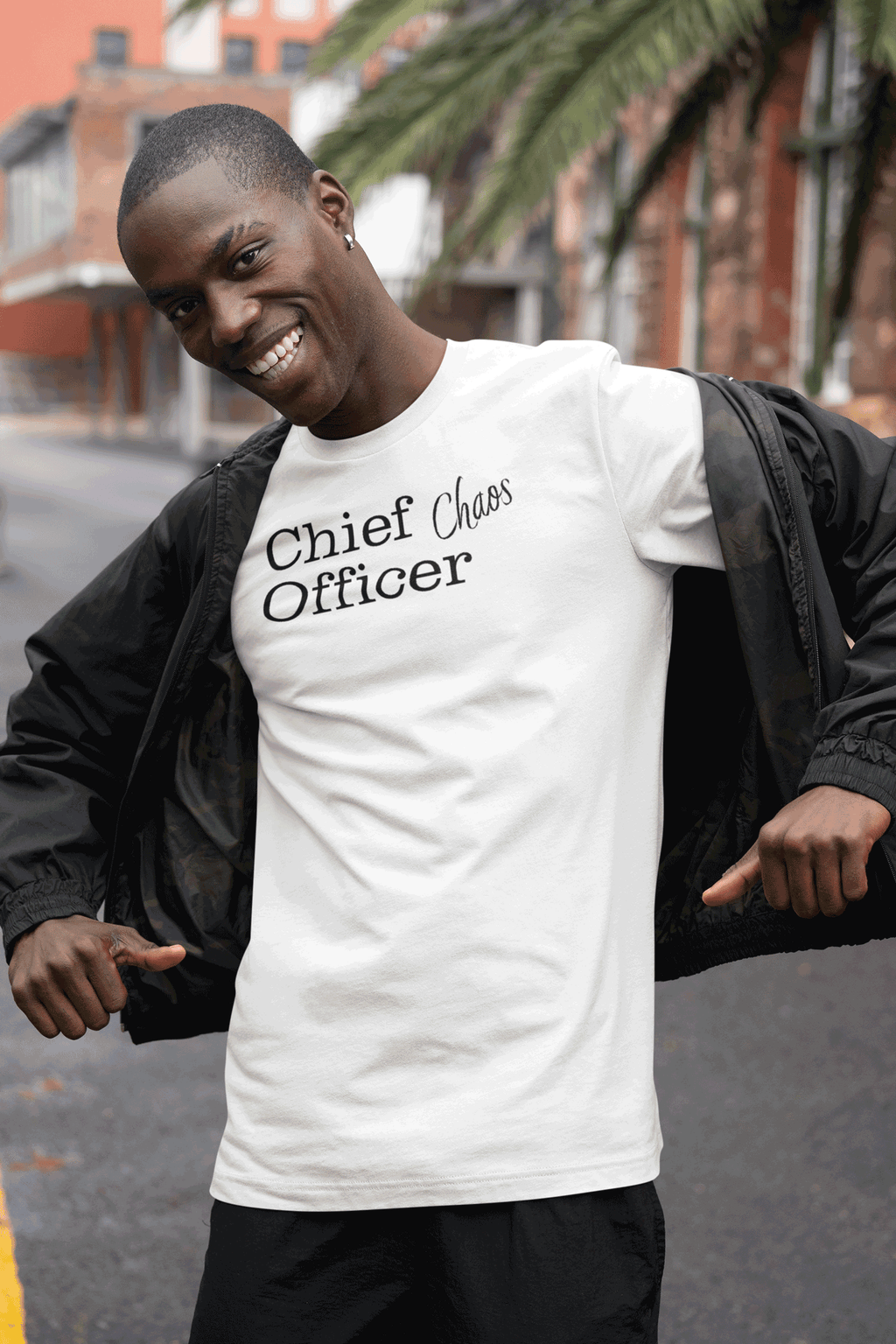 red-rock-chaos-Chef-Chaos-manager-tee-black-text-white