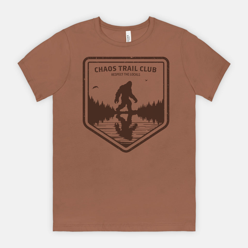 red-rock-chaos-Trail-Club-vintage-bigfoot-shirt-chestnut