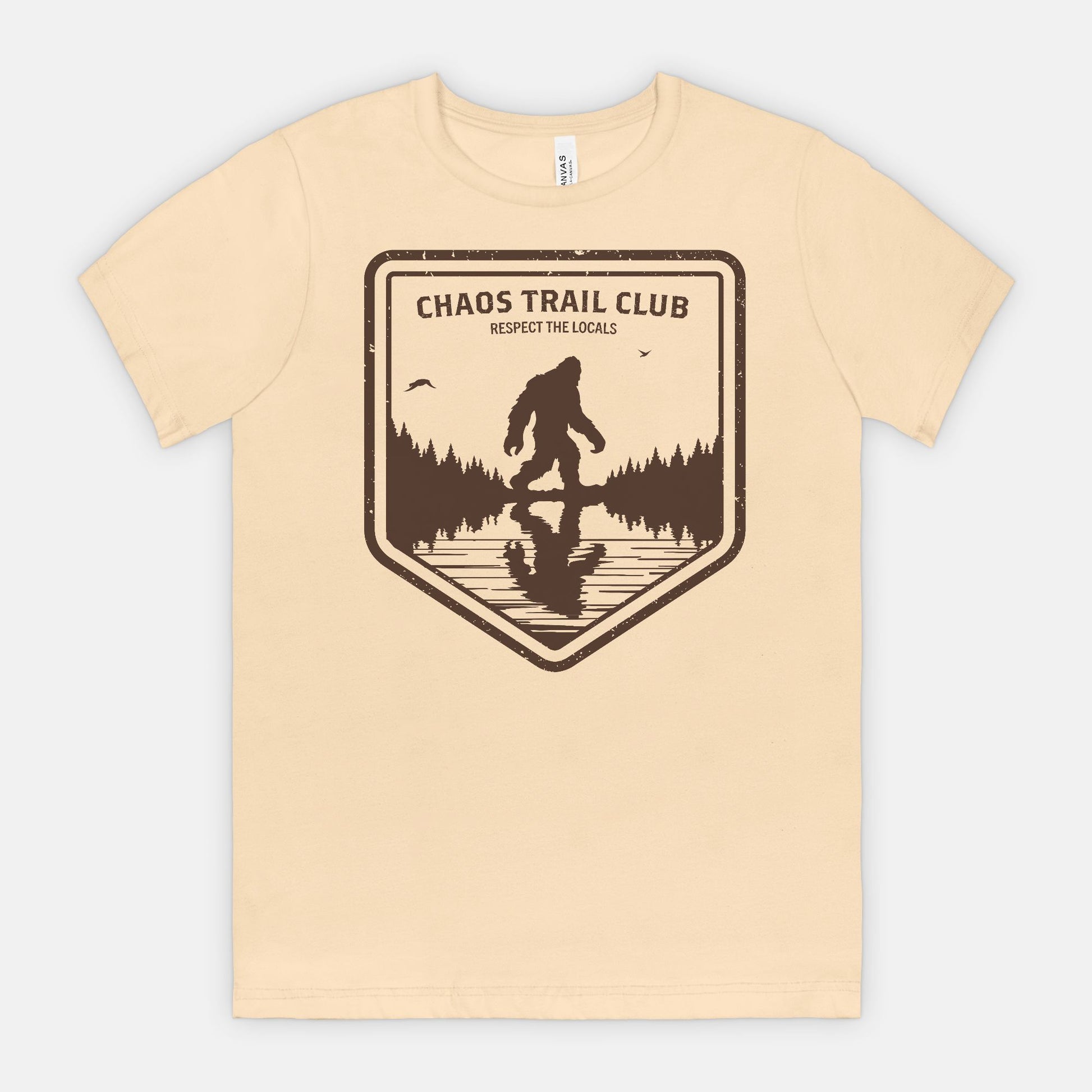 red-rock-chaos-Trail-Club-vintage-bigfoot-shirt-soft-cream