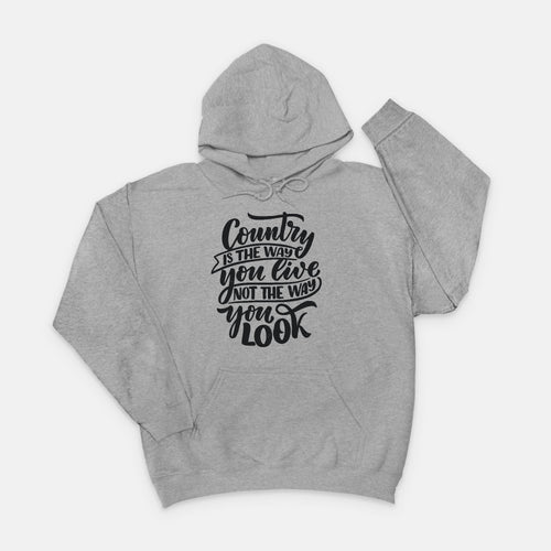 red-rock-chaos-country-is-the-way-you-live-sweatshirt-black-text-gildan-crewneck-gray
