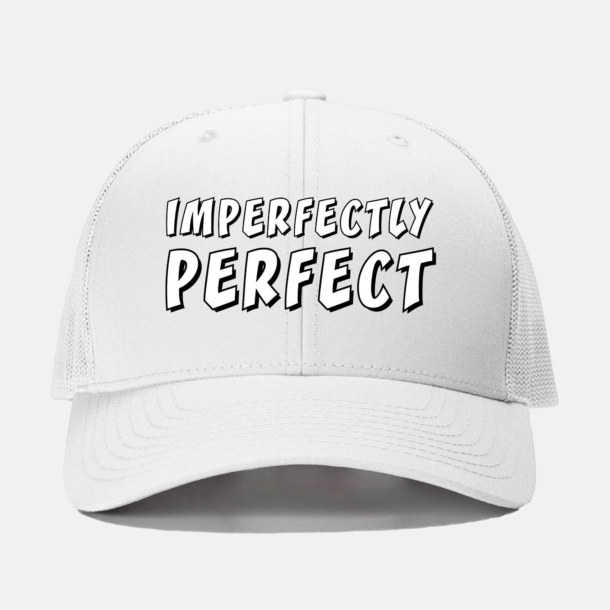 red-rock-chaos-imperfectly-perfect-trucker-hat-foam-trucker-hat-White