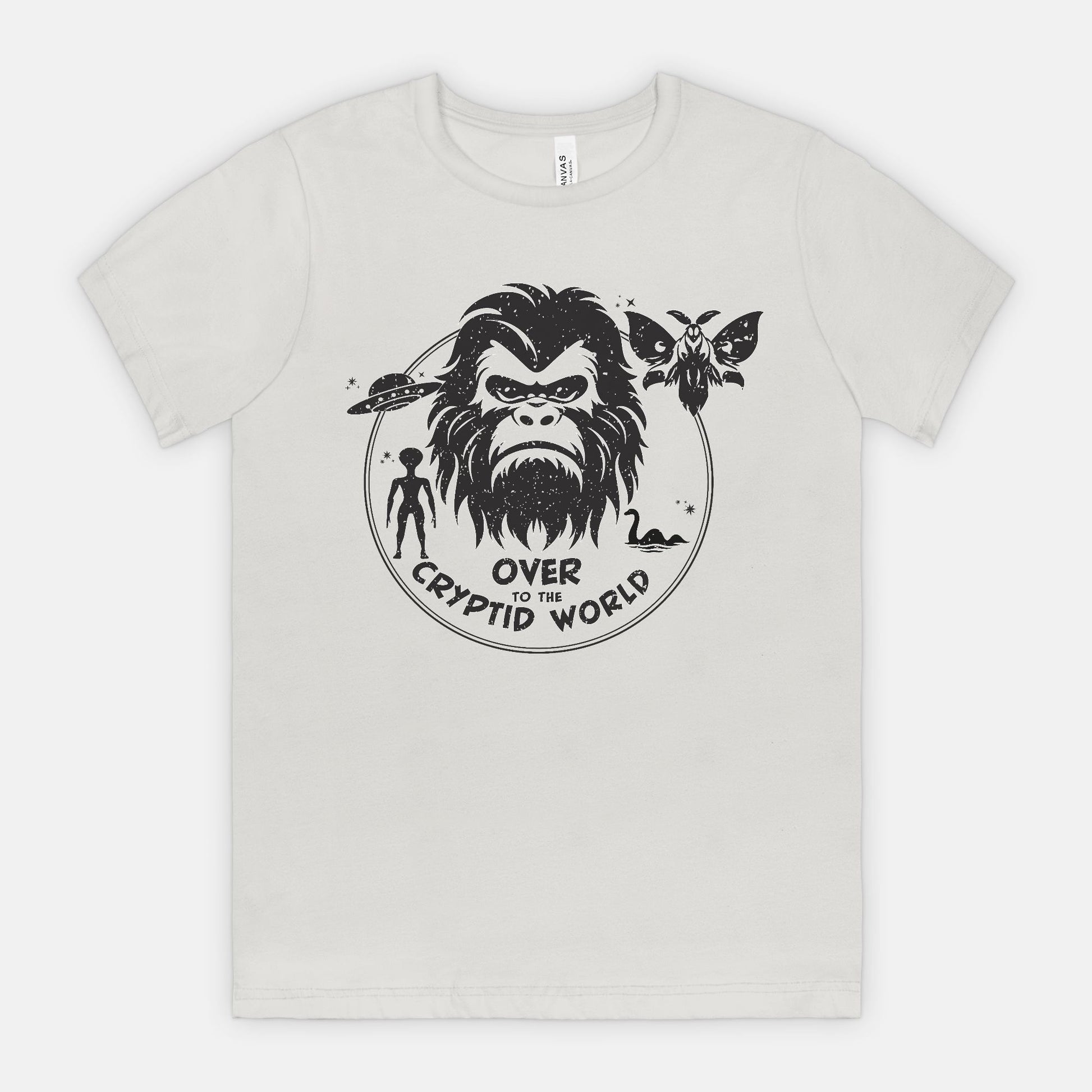 red-rock-chaos-over-to-the-cryptid-world-shirt-bella-canvas-3001-Silver