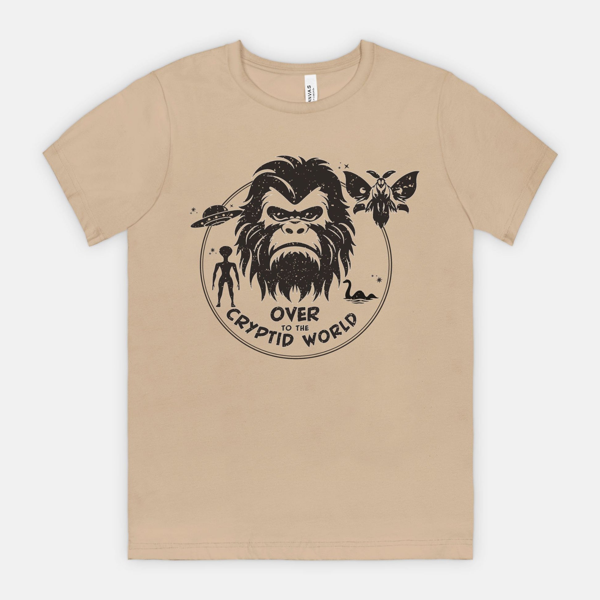 red-rock-chaos-over-to-the-cryptid-world-shirt-bella-canvas-3001-Tan