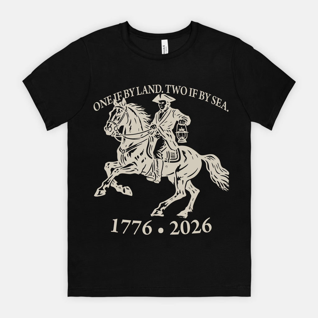 red-rock-chaos-paul-revere-shirt-tee-bella-canvas-3001-Black