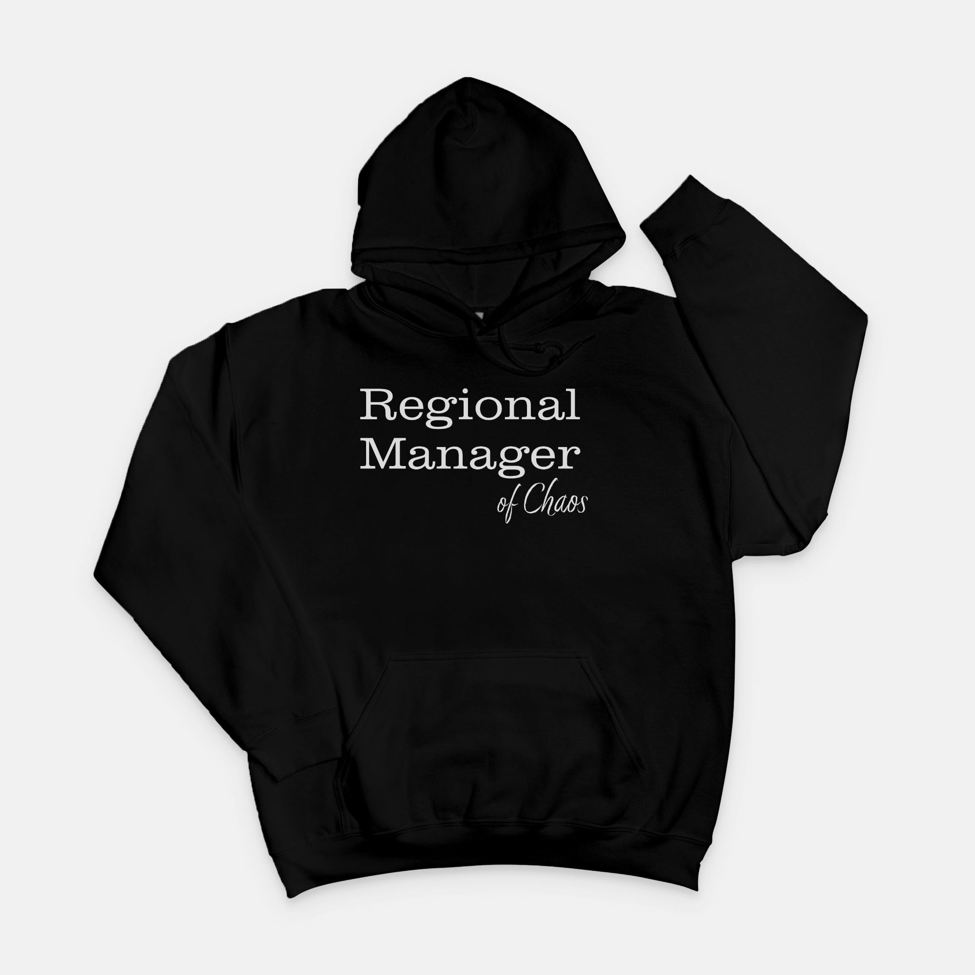 red-rock-chaos-regional-manager-of-chaos-hoodie-white-text-black