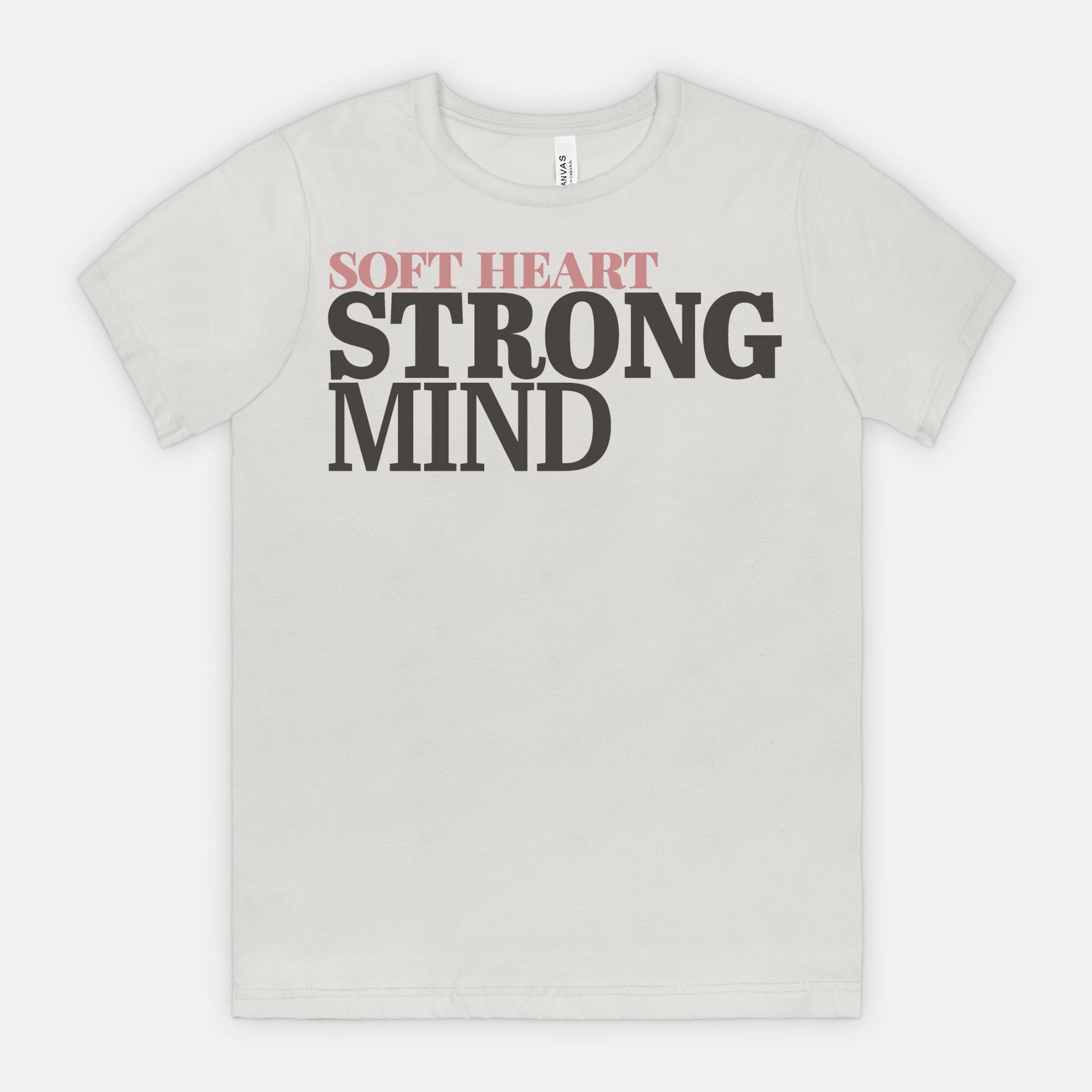 red-rock-chaos-soft-heart-strong-mind-shirt-tee-Silver