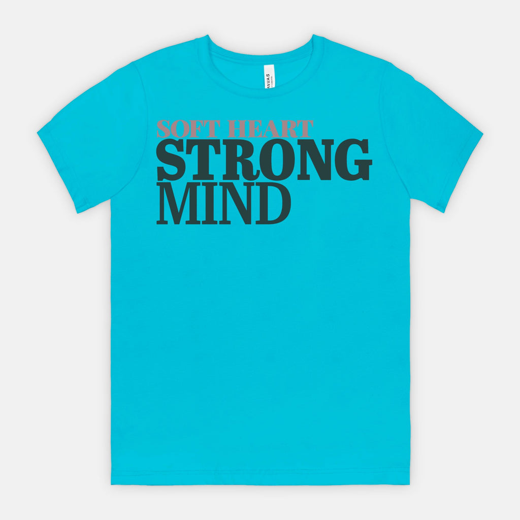 red-rock-chaos-soft-heart-strong-mind-shirt-tee-Turquoise