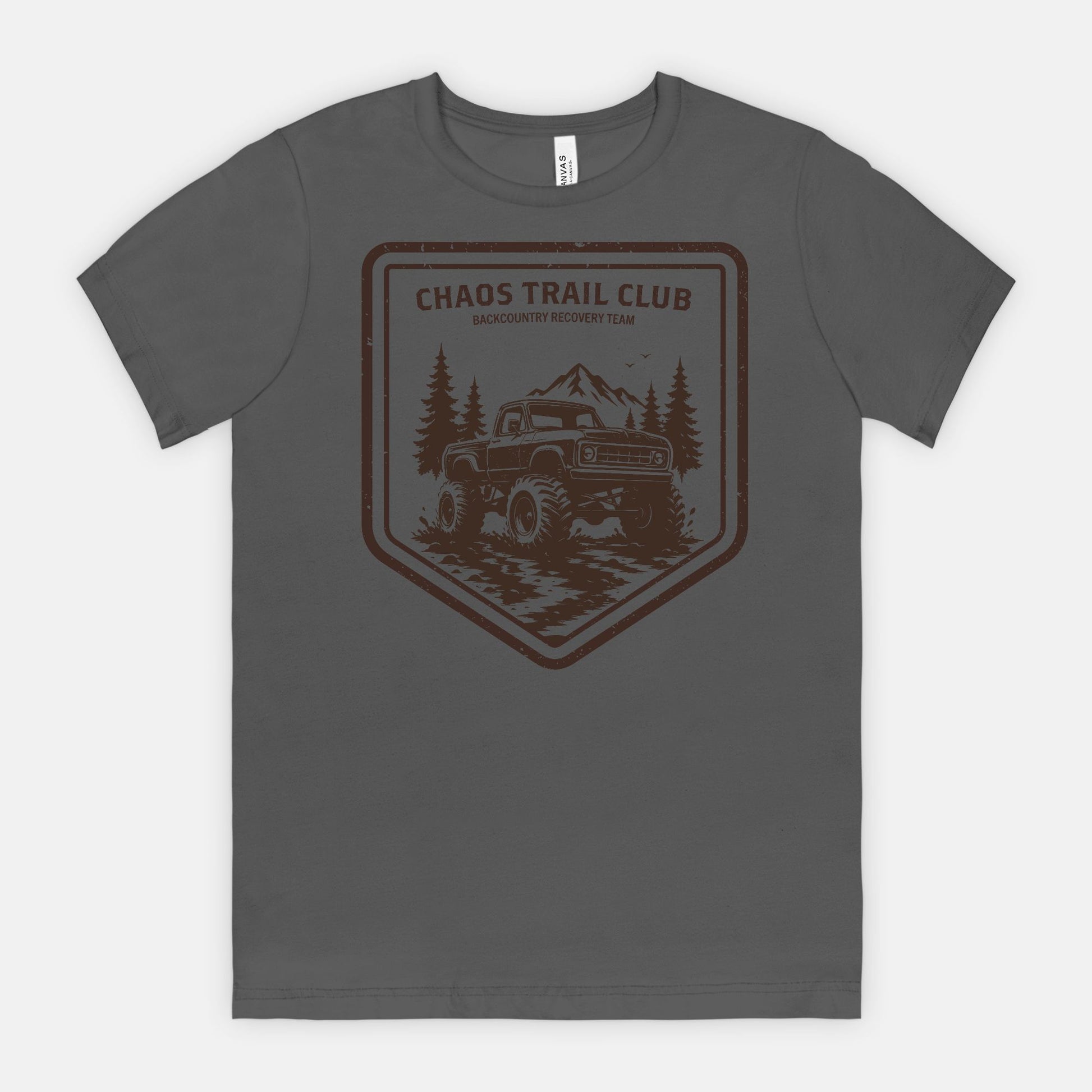 red-rock-chaos-vintage-monster-truck-offroad-shirt-desert-Asphalt